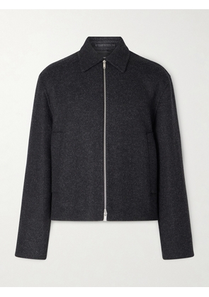 Jil Sander - Virgin Wool Blouson Jacket - Men - Gray - IT 46