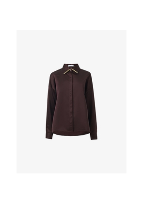 Womens Leem Long-Sleeve Woven Shirt