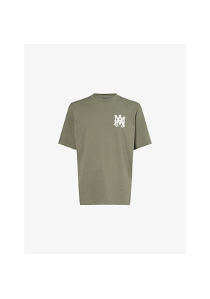 Mens Amiri Core Logo-Print Short-Sleeve Cotton T-Shirt