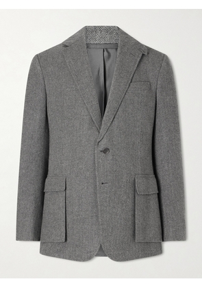 Ralph Lauren Purple Label - Herringbone Wool Jacket - Men - Gray - UK/US 38