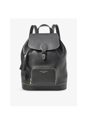 Womens Aspinal Of London Hudson Small Leather Backpack