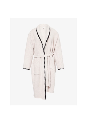 Womens Barefoot Dreams Cozychic® Blanket Stitch Robe