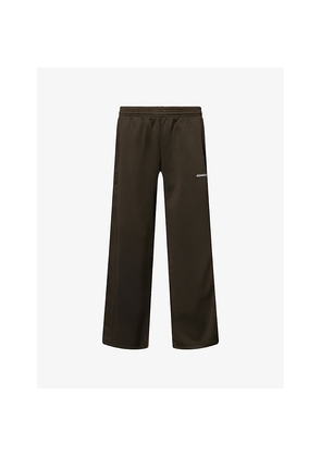 Womens Adanola Logo-Print Straight-Leg Jersey Tracksuit Bottoms