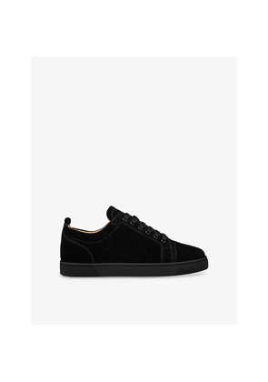 Mens Christian Louboutin Louis Junior Suede Trainers