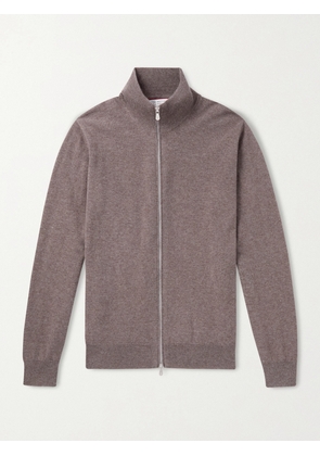 Brunello Cucinelli - Cashmere Zip-Up Sweater - Men - Neutrals - IT 46