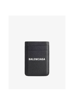 Mens Balenciaga Cash Magnet Leather Card Holder