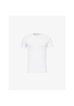 Mens Gymshark Geo Seamless Short-Sleeves Woven T-Shirt