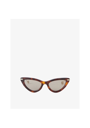 Womens Joseph Laarous Cat-Eye Acetate Sunglasses