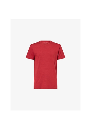 Mens Derek Rose Basel Micro Crewneck Stretch-Modal T-Shirt