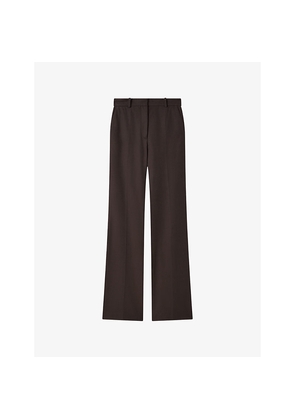 Womens Joseph Tafira Gabardine Stretch-Woven Trousers