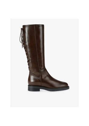Womens Carvela Trento Leather Knee-High Boots