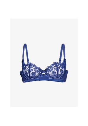 Womens Lounge Underwear Attract Balcony Lace Bra
