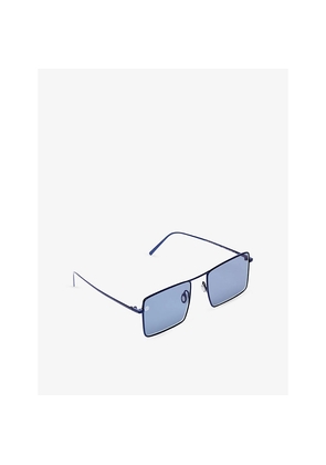 Retrosuperfuture 8000 Martini 8M12 Aviator-Frame Metal Sunglasses