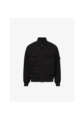 Mens Cp Company Pro-Tek Lens High-Neck Woven Jacket