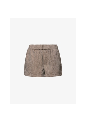 Womens Dissh Frankie Tweed Shorts