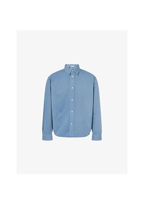 Mens Frame Classic Relaxed-Fit Denim Shirt