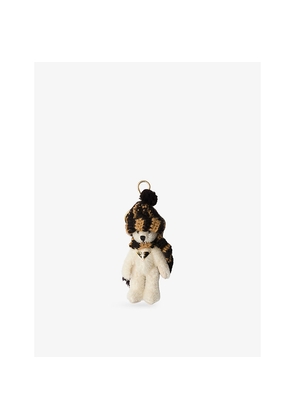 Womens Prada Teddy Cotton and Mohai-Blend Bag Charm