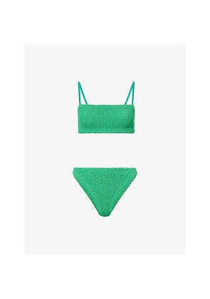 Womens Hunza G Gigi Seersucker Bikini Set