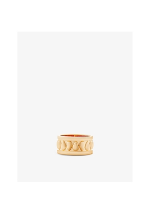 Monica Vinader Juno 18ct Yellow Gold-Plated Vermeil Recycled Sterling-Silver Ring