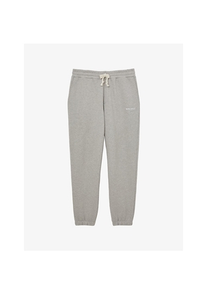 Mens Reiss Jet Royal Ballet Cotton-Jersey Jogging Bottoms