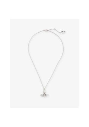 Womens Vivienne Westwood Jewellery Mariette Brass and Cubic Zirconia Pendant Necklace