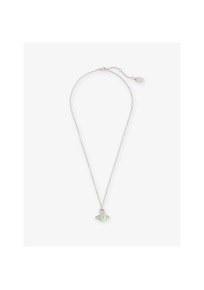 Womens Vivienne Westwood Jewellery Ariella Brass and Cubic Zirconia Pendant Necklace