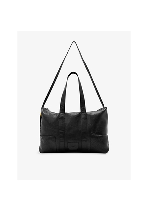 Womens Allsaints Ares Leather Holdall Bag