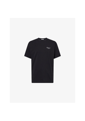 Mens Givenchy Brand-Print Crewneck Cotton-Jersey T-Shirt