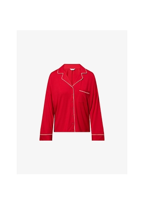 Womens Lounge Underwear Alpine Dreams Stretch-Modal Pyjama Top