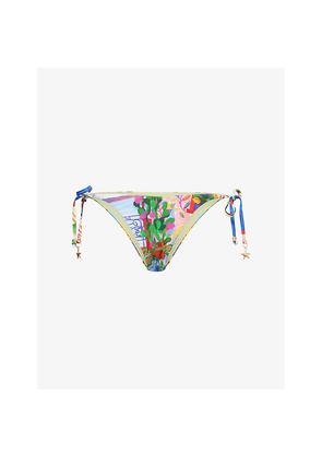 Womens Seafolly La Boca Tie-Side Bikini Bottoms