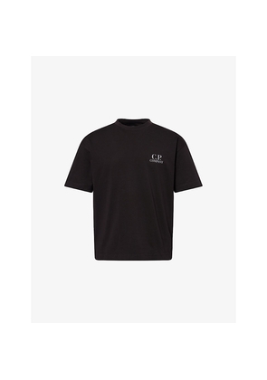 Mens Cp Company Logo-Print Cotton T-Shirt