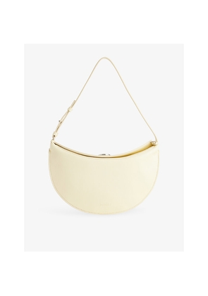 Womens Jacquemus The Ovalo Leather Clutch