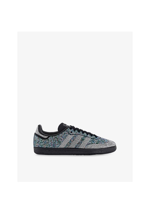 Womens Adidas Samba OG Rhinestone-Embellished Trainers