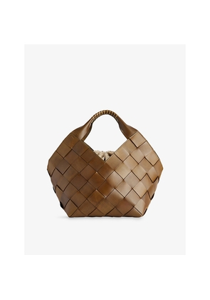 Womens Dragon Diffusion Botteghe Leather Mini Tote Bag