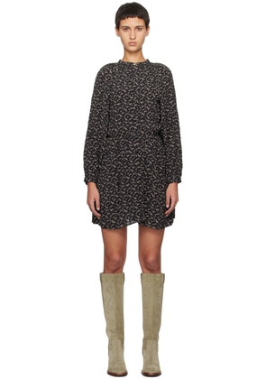 Isabel Marant Etoile Black Amandine Minidress