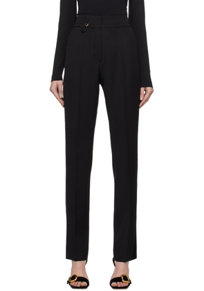 JACQUEMUS Black Les Classiques 'Le Pantalon Tibau' Trousers