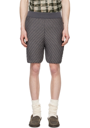 Isa Boulder SSENSE Exclusive Gray Shorts