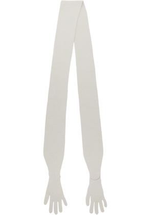 Paloma Wool Off-White Flauta Scarf