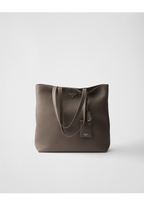 Leather tote