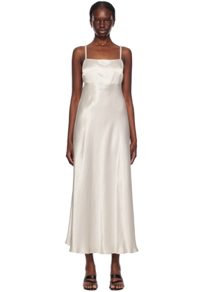 MM by Max Mara Off-White Baden Midi Dress