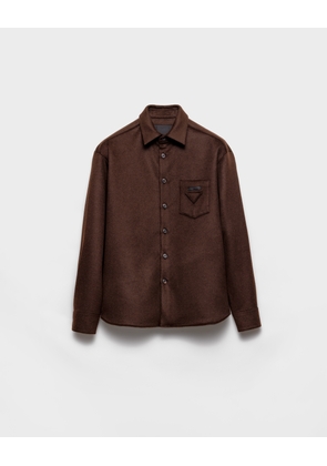 Wool and cashmere shirt