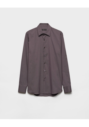 Stretch cotton shirt