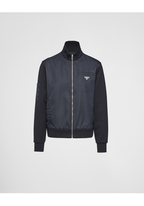 Sweatshirt with Re-Nylon details