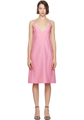 JACQUEMUS Pink La Casa 'La robe Camison' Minidress