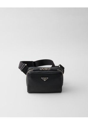 Leather shoulder bag