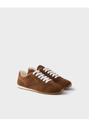 Suede sneakers