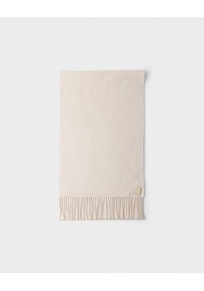 Silk and cashmere scarf