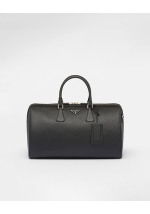 Saffiano leather travel bag