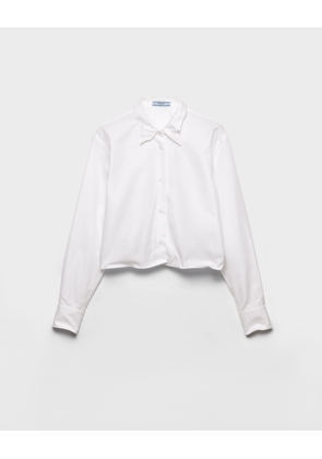 Shapeable cotton shirt