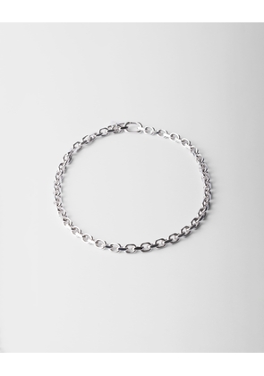 Silver chain necklace